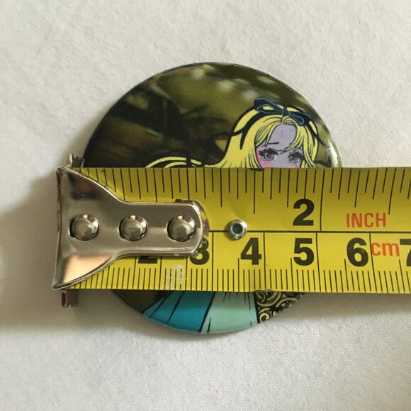 NWOT Alice In Backrooms Button Pin - Picture 5 of 5
